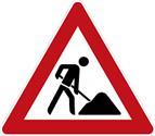 Road works on Oxford Road 7th - 9th June